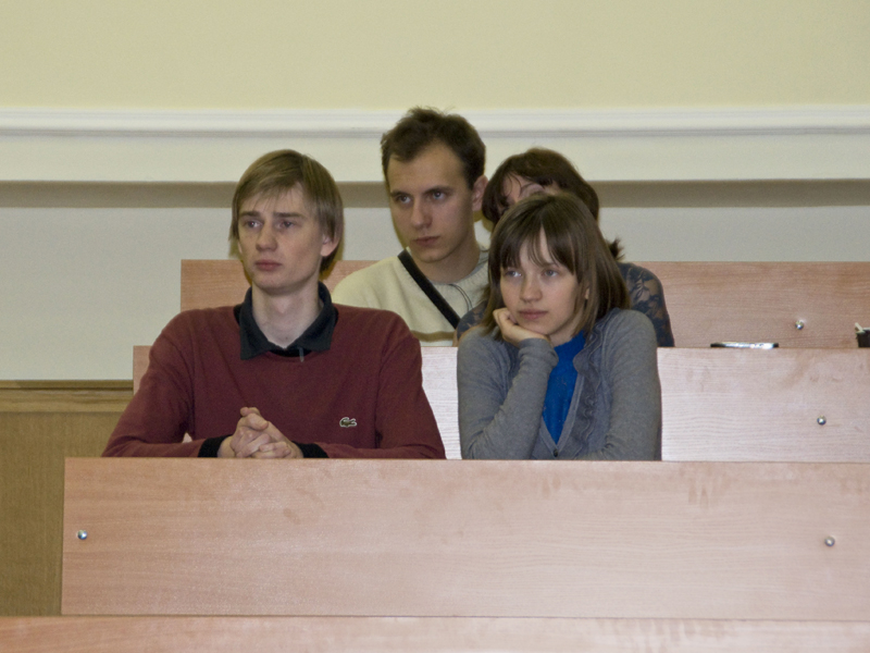 Участники перед началом олимпиады